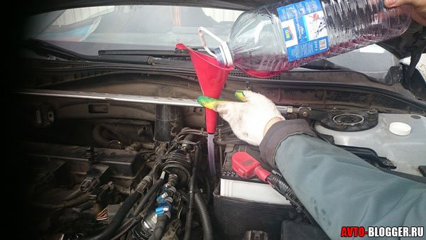 Добавляем масло