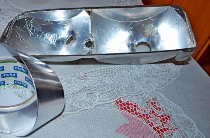 Фольга для отражателей фар