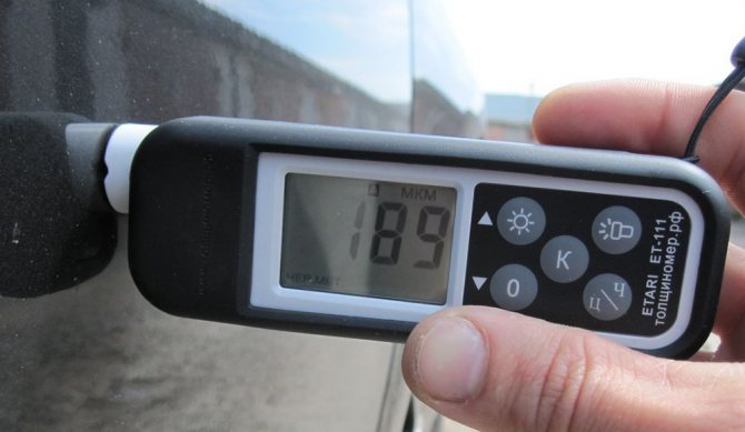 Как пользоваться толщиномером лакокрасочных покрытий