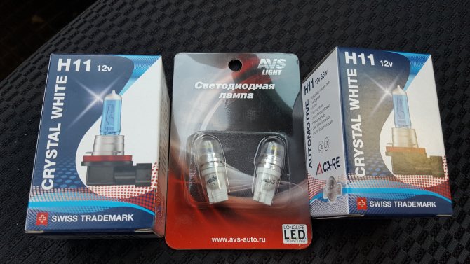 Лампы ближнего света Тойоты Рав 4