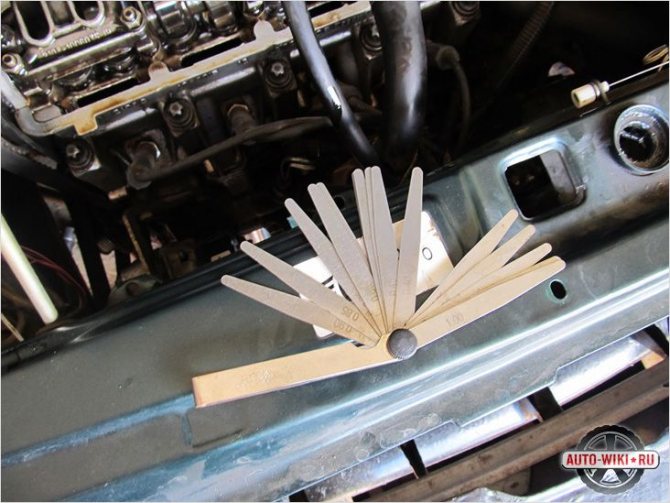 Нужен комплект плоских щупов