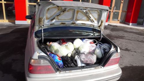 полный багажник