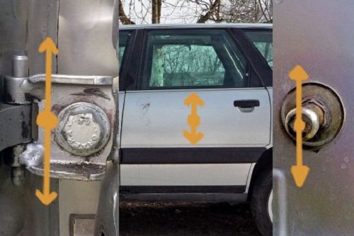 Ругулировка зазоров деталей кузова автомобиля