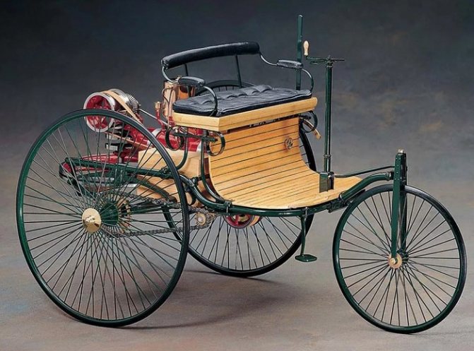 Трехколесный экипаж Бенца