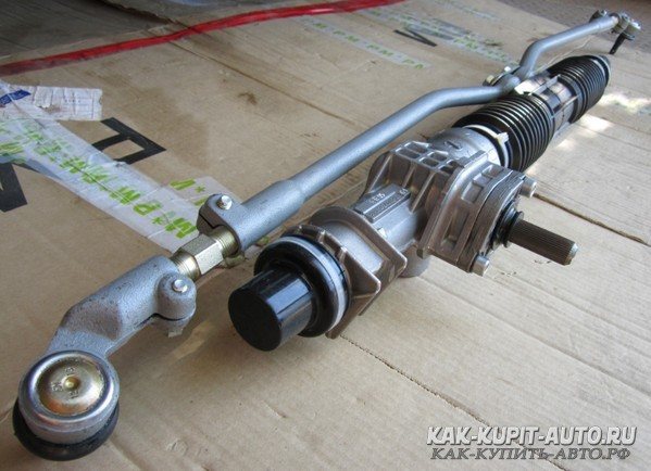 Замена рулевой рейки Калина