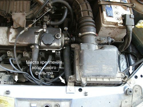 Алгоритм замены термостата Лада Калина