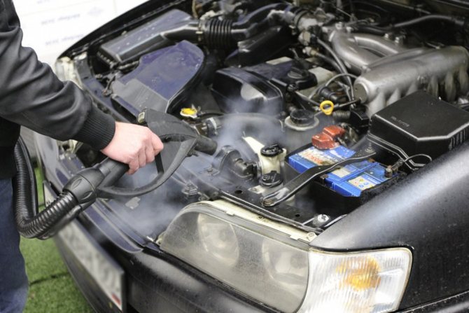 Частота мойки паром