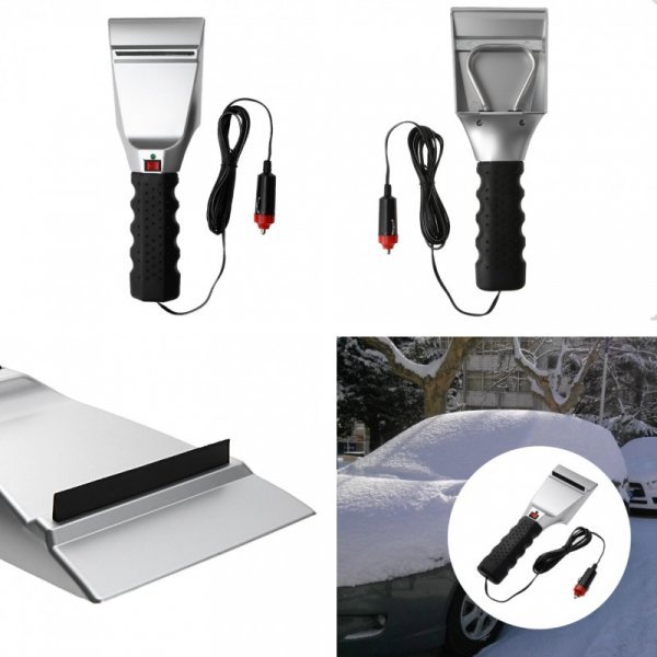 Электрический скребок для льда VODOOL 12В (28*10 см)