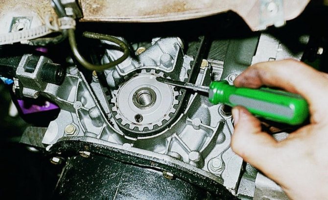 Неисправность ремня ГРМ