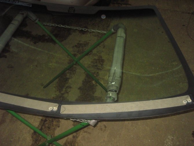 Обогрев лобового стекла своими руками