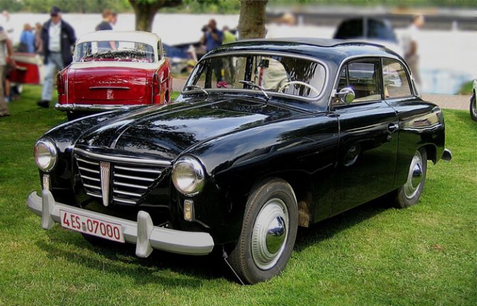 Первый серийный инжекторный автомобиль Goliath