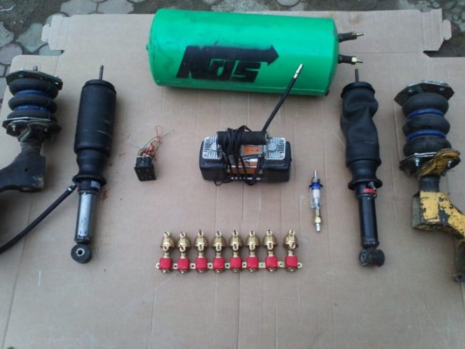 Пневмоподвеска своими руками