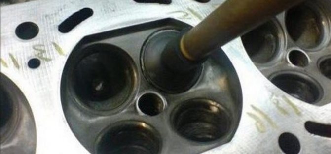 притирка клапанов